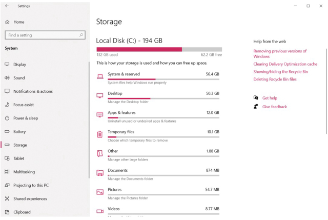 07 how to free up disk space