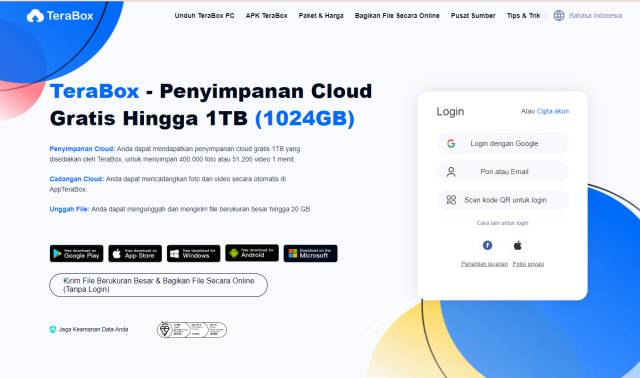 03 TeraBox Login