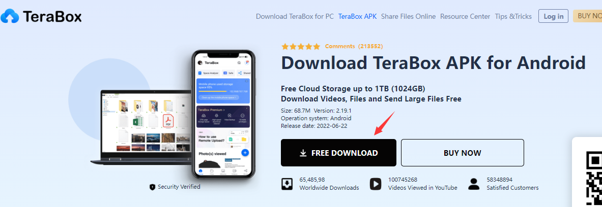 download TeraBox APK for Android