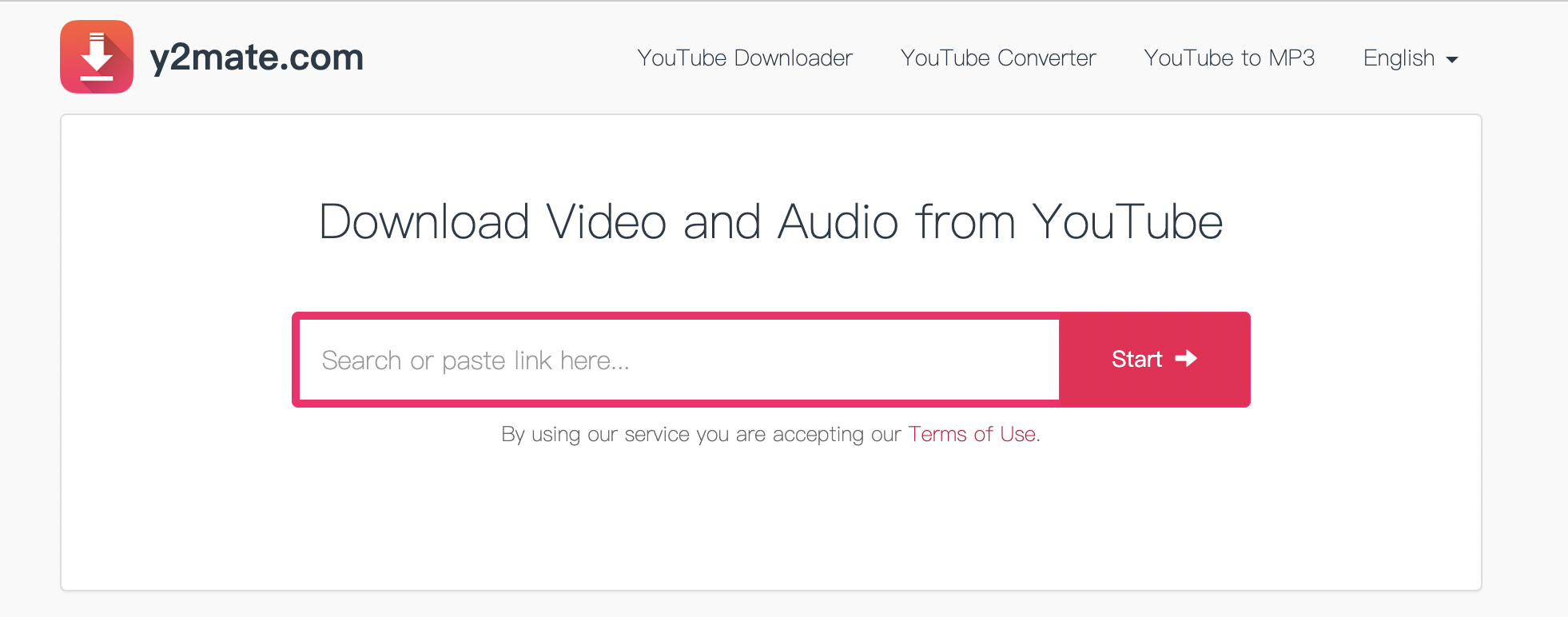 Y2Mate YouTube Video Downloader