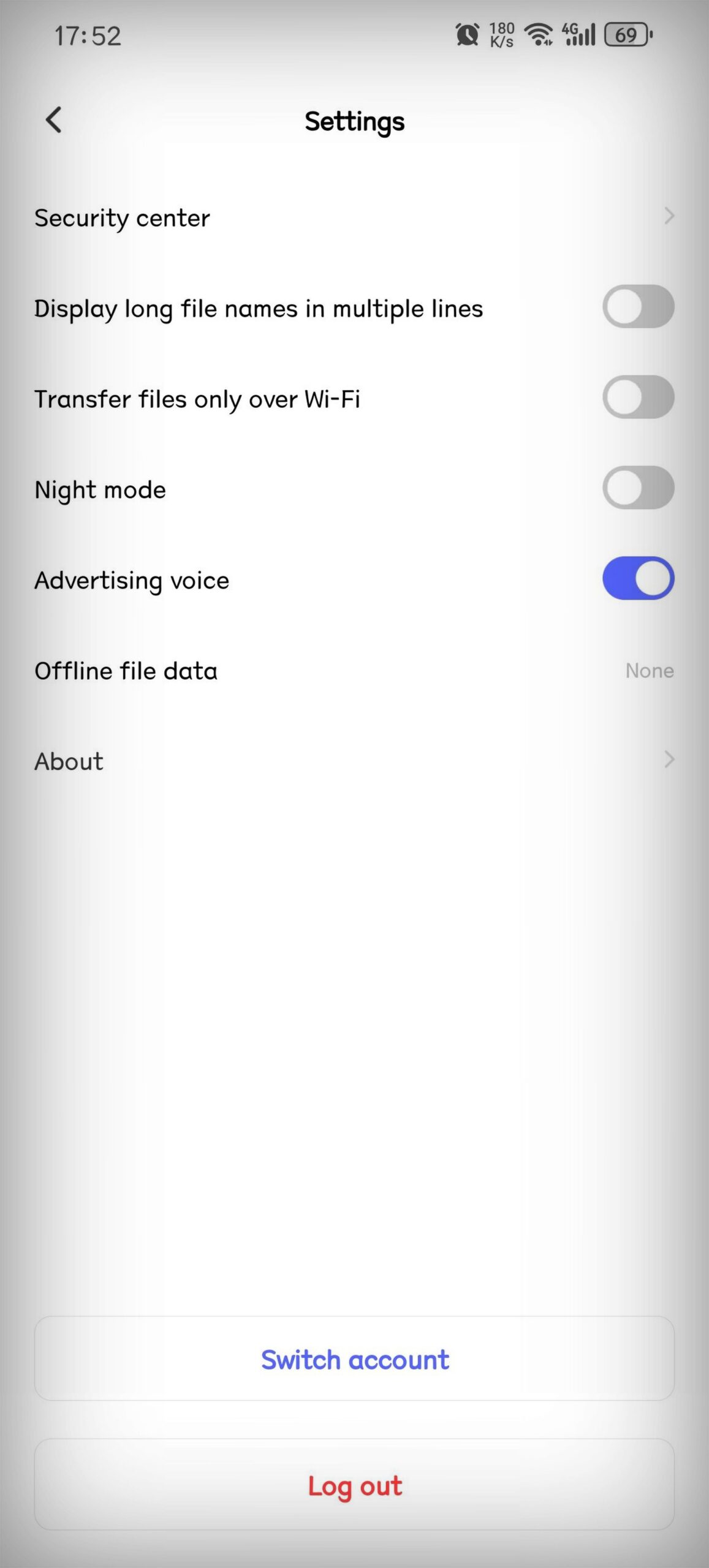 Offline File Data for Liberated Space