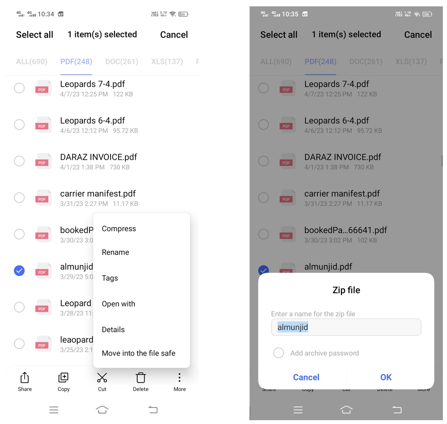 03 how to compress a file on android