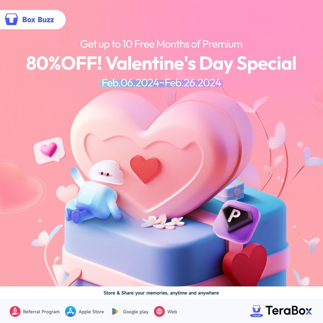 TeraBox Connects Users Worldwide with Continuous Efforts 14 TeraBox - Valentine's Day Special