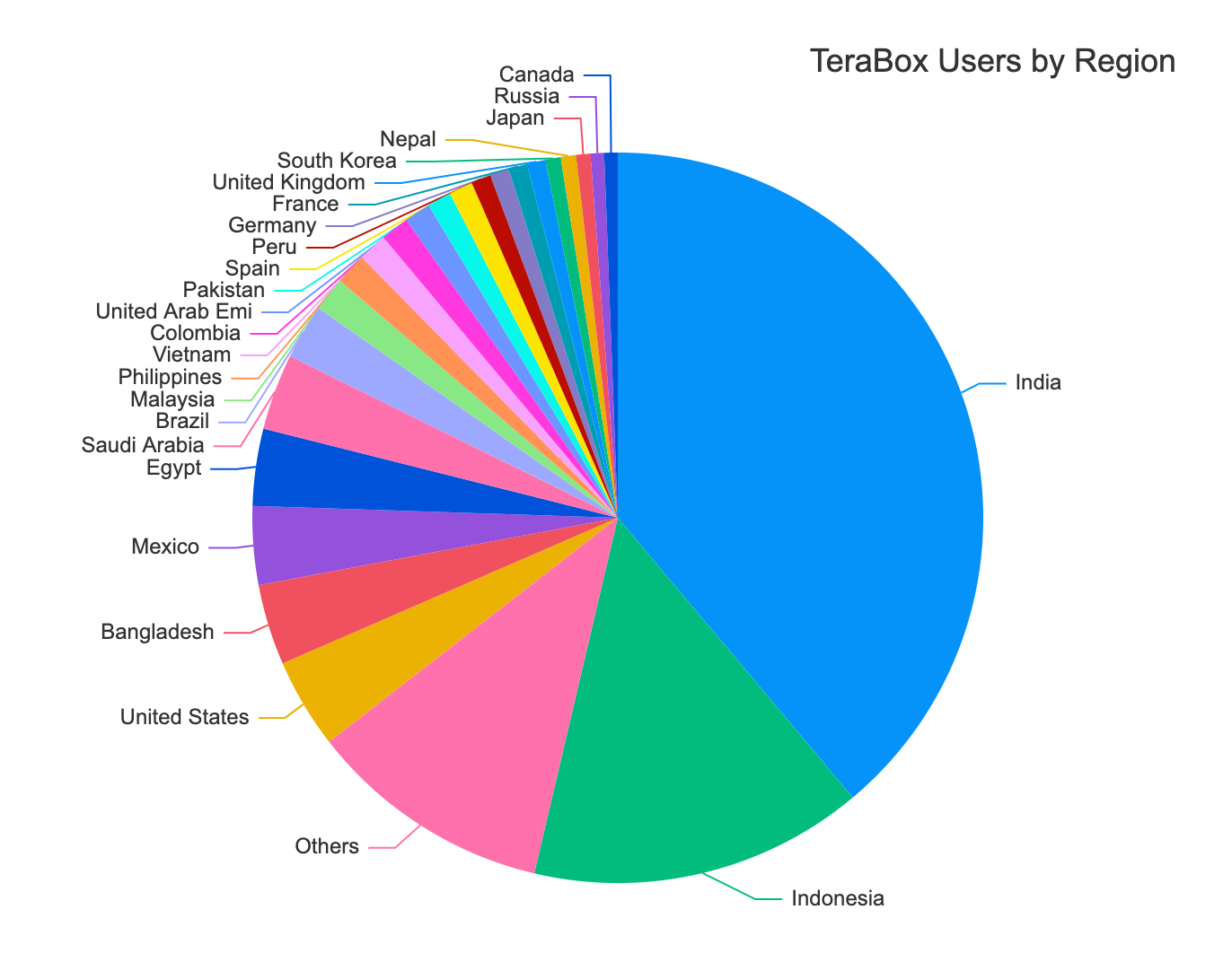 TeraBox Connects Users Worldwide with Continuous Efforts 12 TeraBox users by region