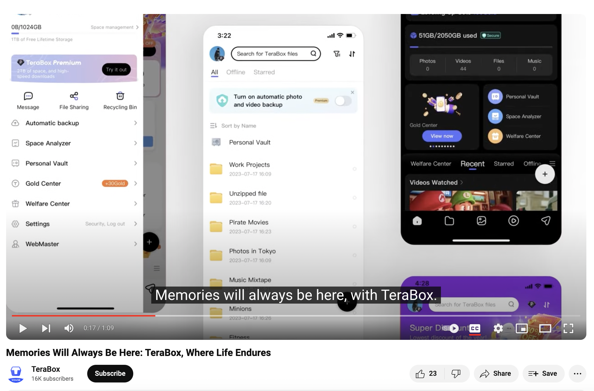 TeraBox - Memories will Always Be Here