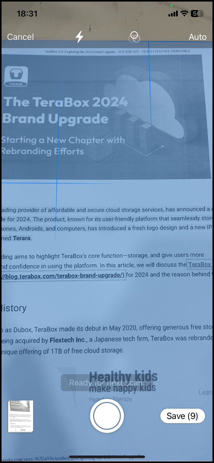 Using TeraBox to Scan Documents on iPhone 02