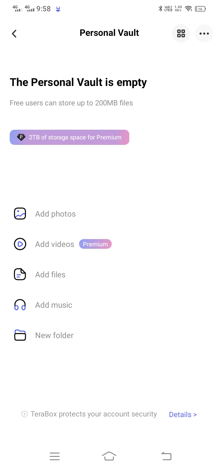 How to Protect Your Files with TeraBox Personal Vault?