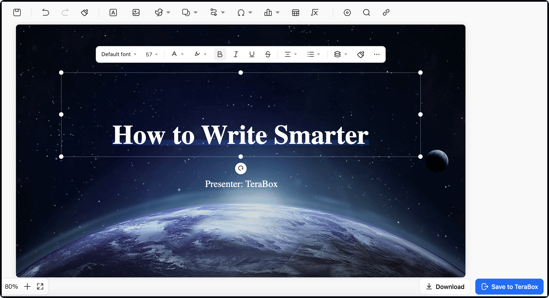 09 TeraBox AI Presentation Maker