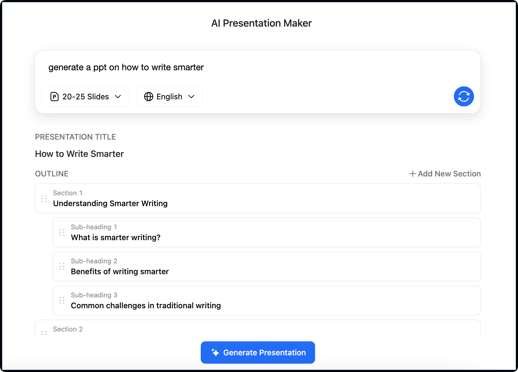 05 TeraBox AI Presentation Maker