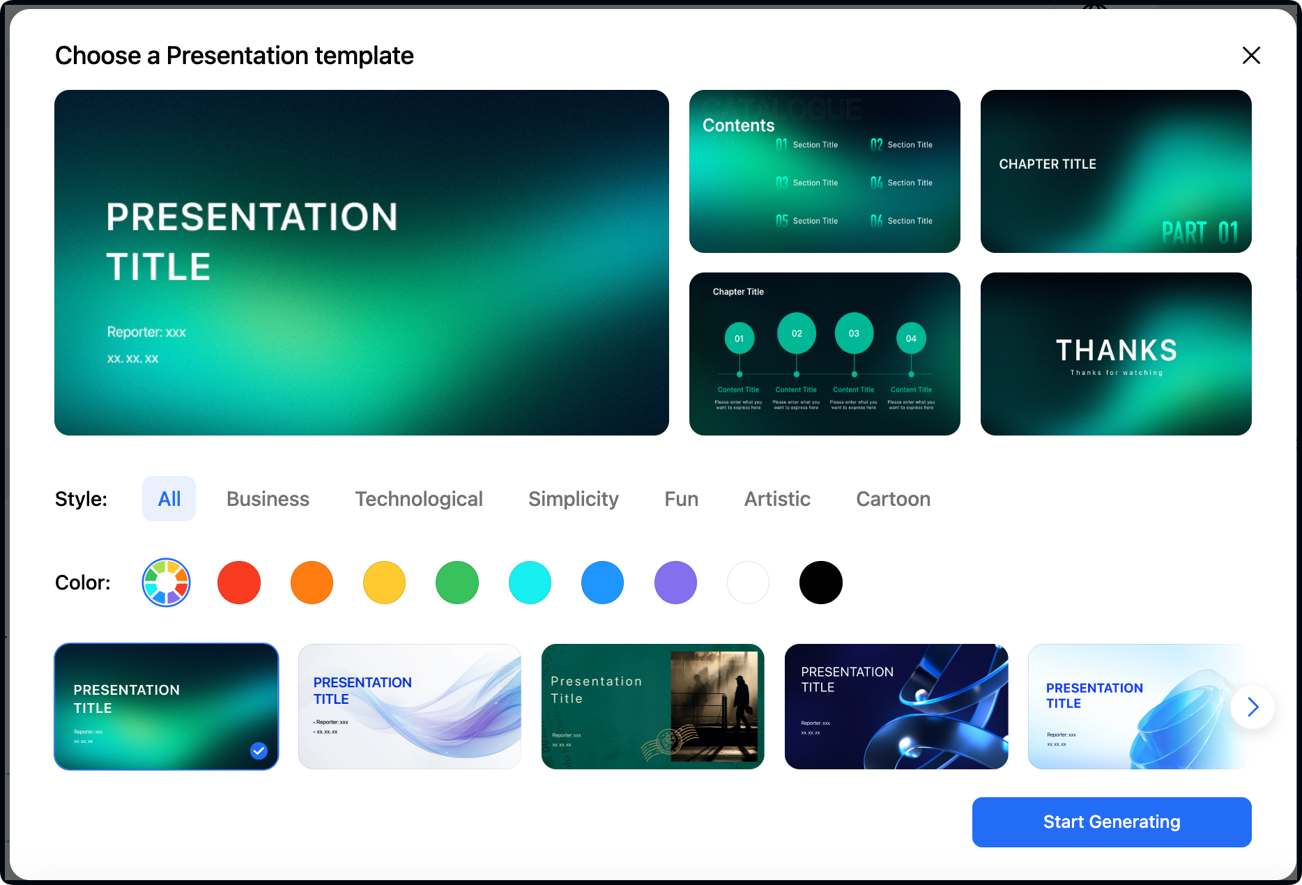 06 TeraBox AI Presentation Maker
