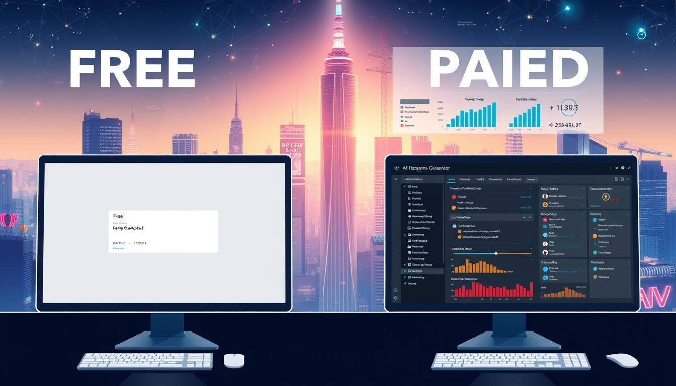 free vs. paid AI tools comparison