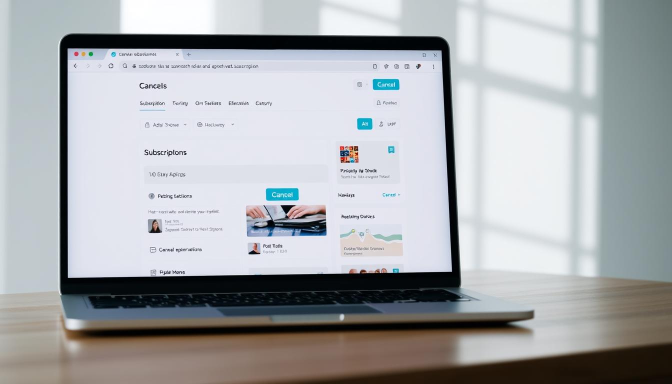 cancel Canva web subscription
