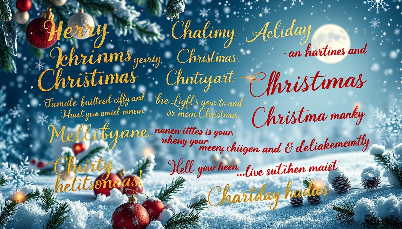 creative christmas messages