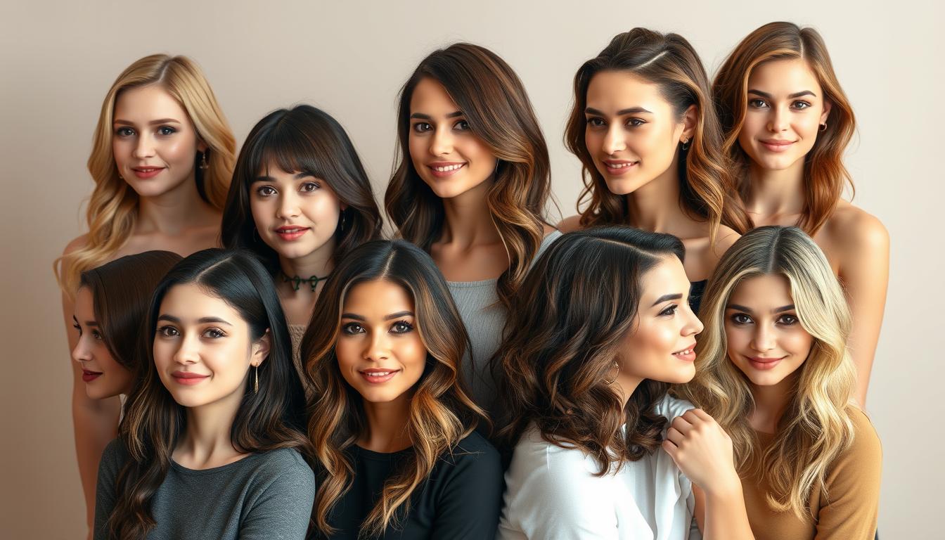 face shape hairstyles