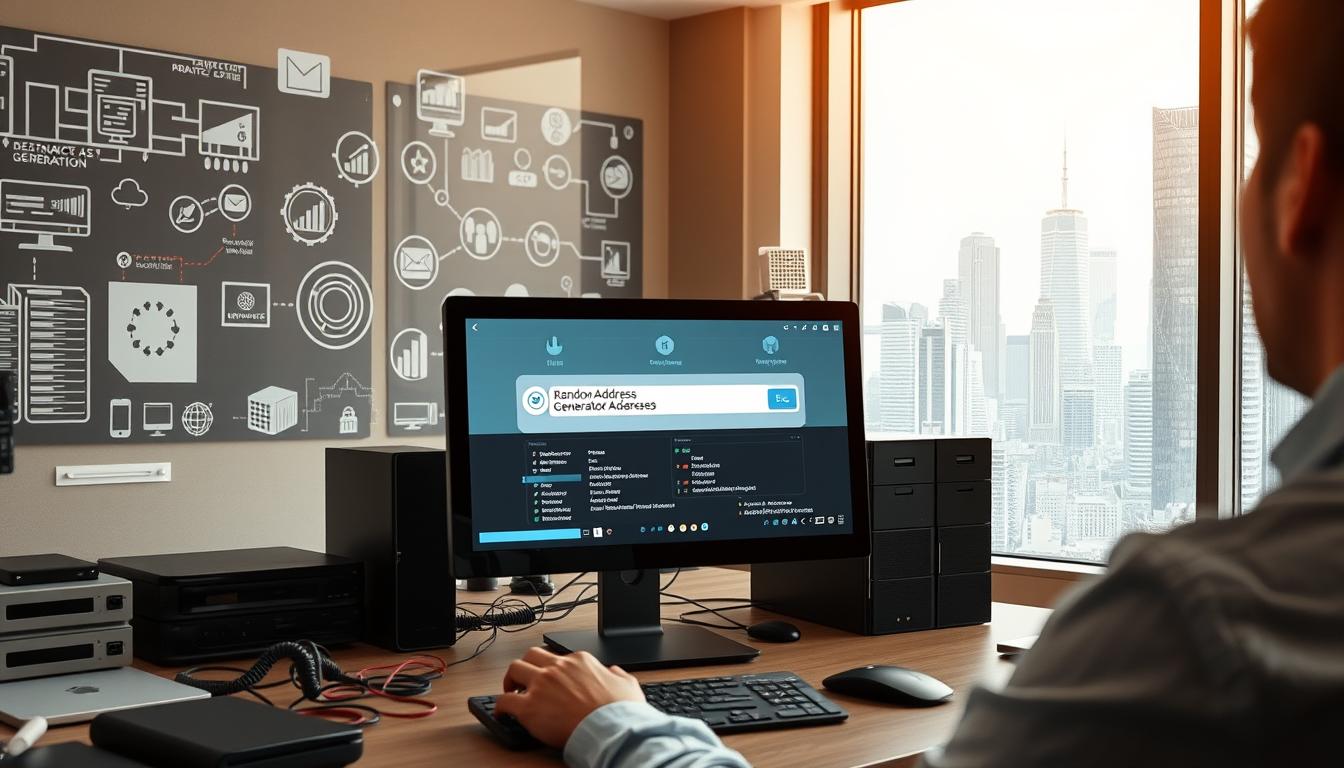 random address generator uses