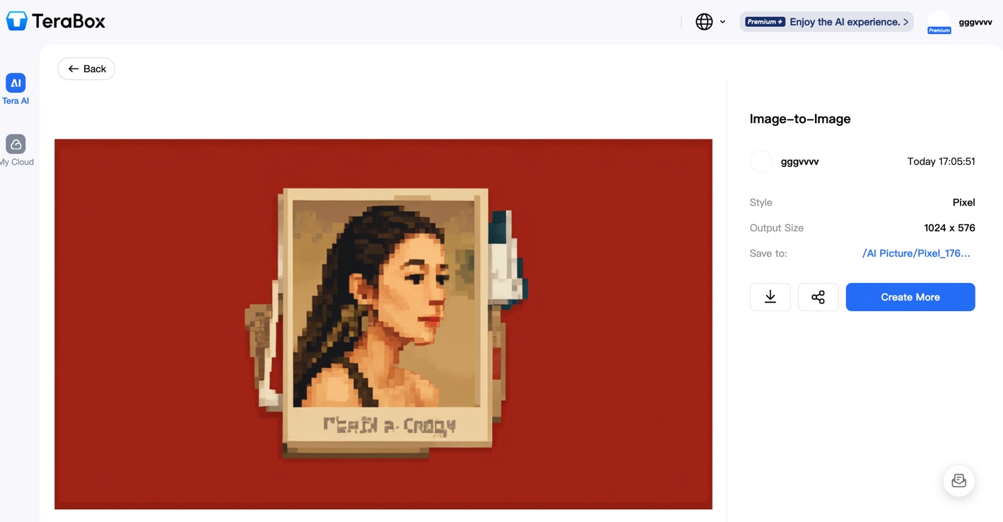 How to Use TeraBox AI Image Generation-Step 3-2