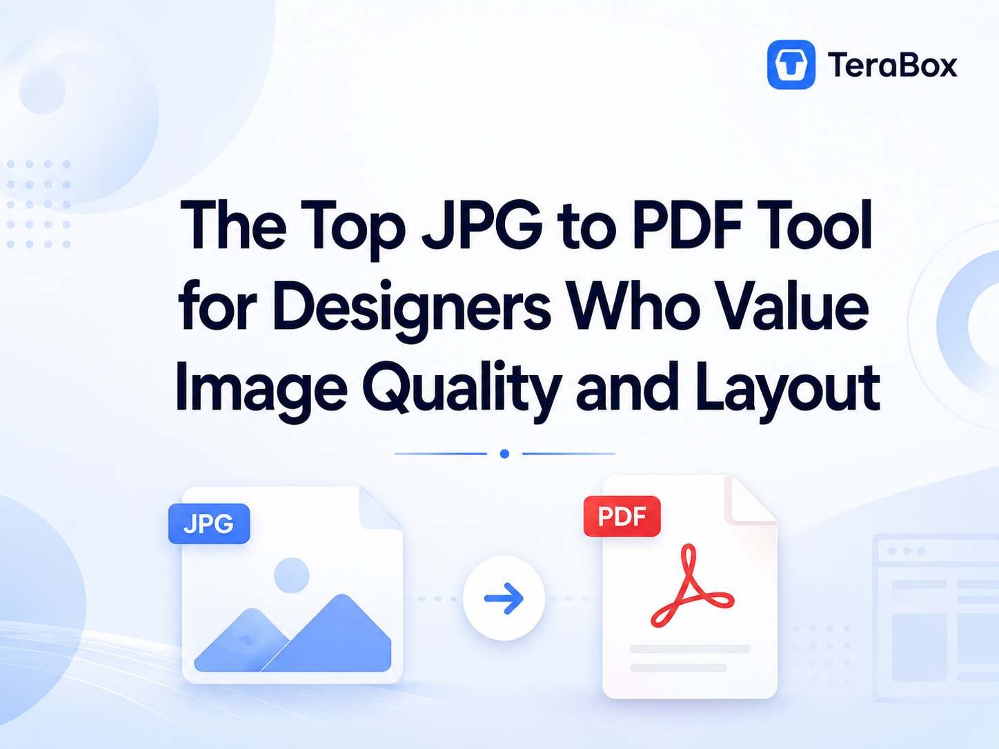 JPG to PDF tool for designers focused on image quality and layout