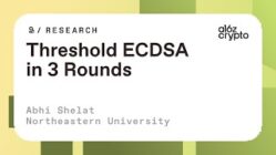 Firmas ECDSA de Umbral: Protocolos y Seguridad Avanzada