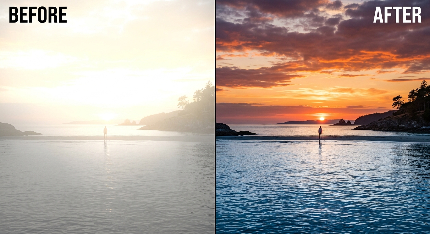 How to Fix Overexposed Photos: 4 Methods That Actually Work (2026) 7 How to Fix Overexposed Photos - before & after