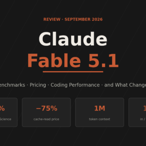 Claude Fable 5.1 Review: What’s New, Benchmarks, Pricing, and My Coding Test Cover